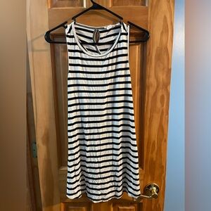 Ingrid & Isabel Monochrome Striped Tunic Tank